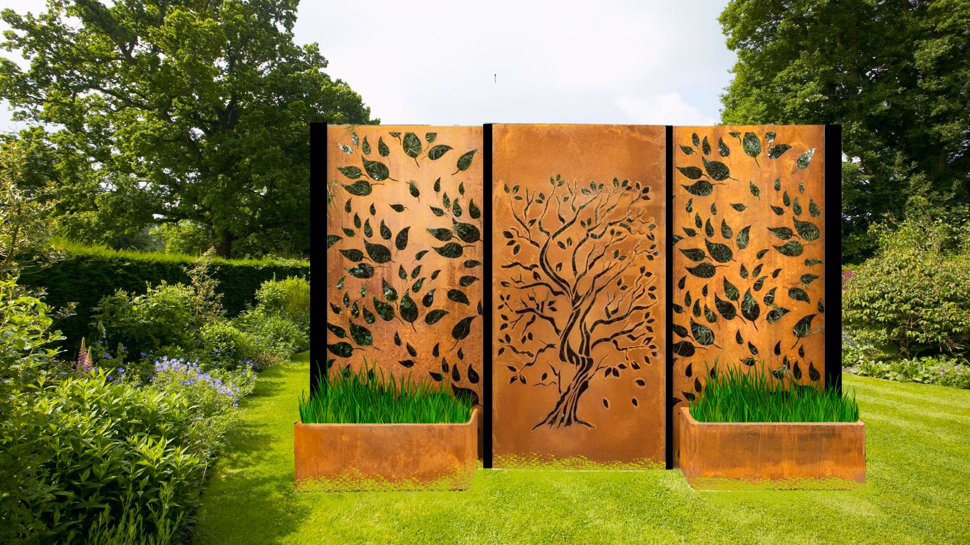 What are metal screens used for?