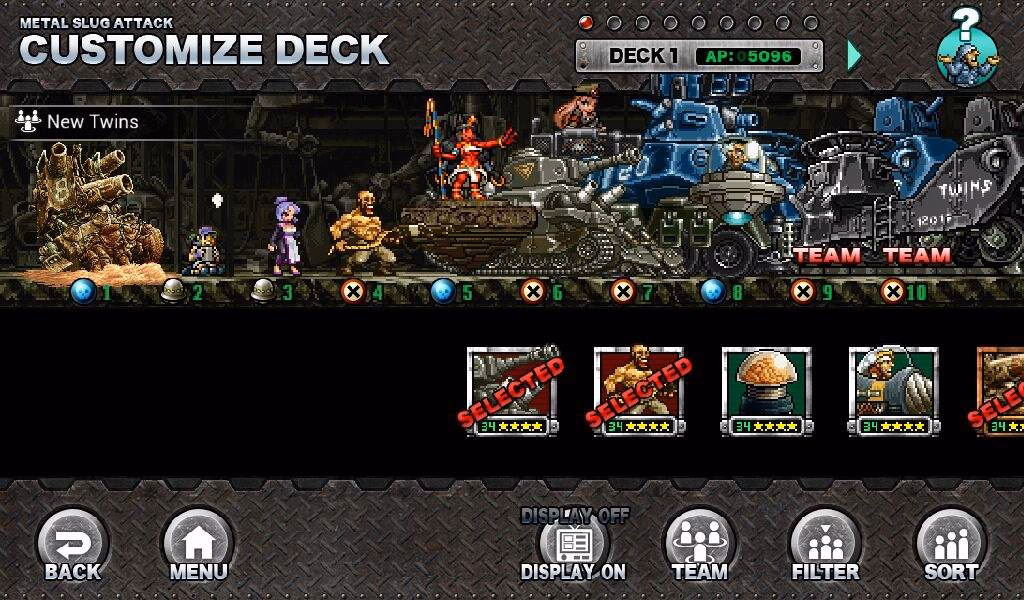What is build up in Metal Slug attack?