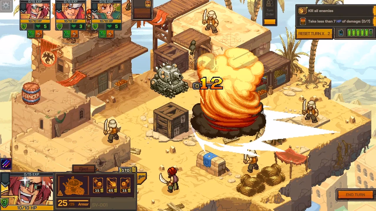 When does Metal Slug tactics come out?