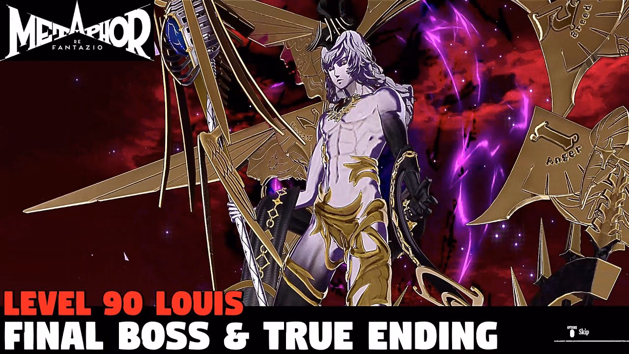 How do you beat Louis in metaphor refantazio?