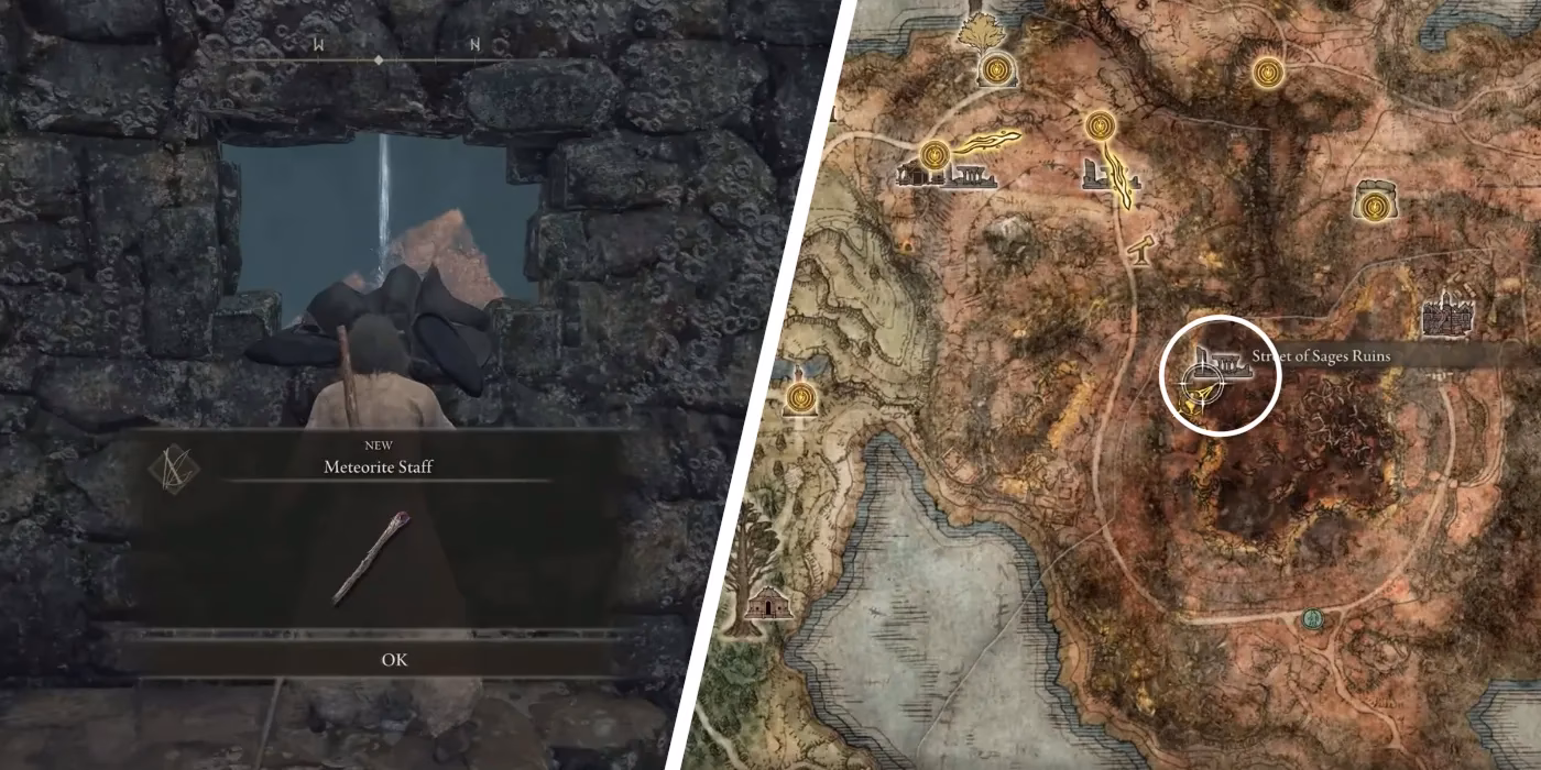 Can you upgrade the meteorite staff in Elden Ring?