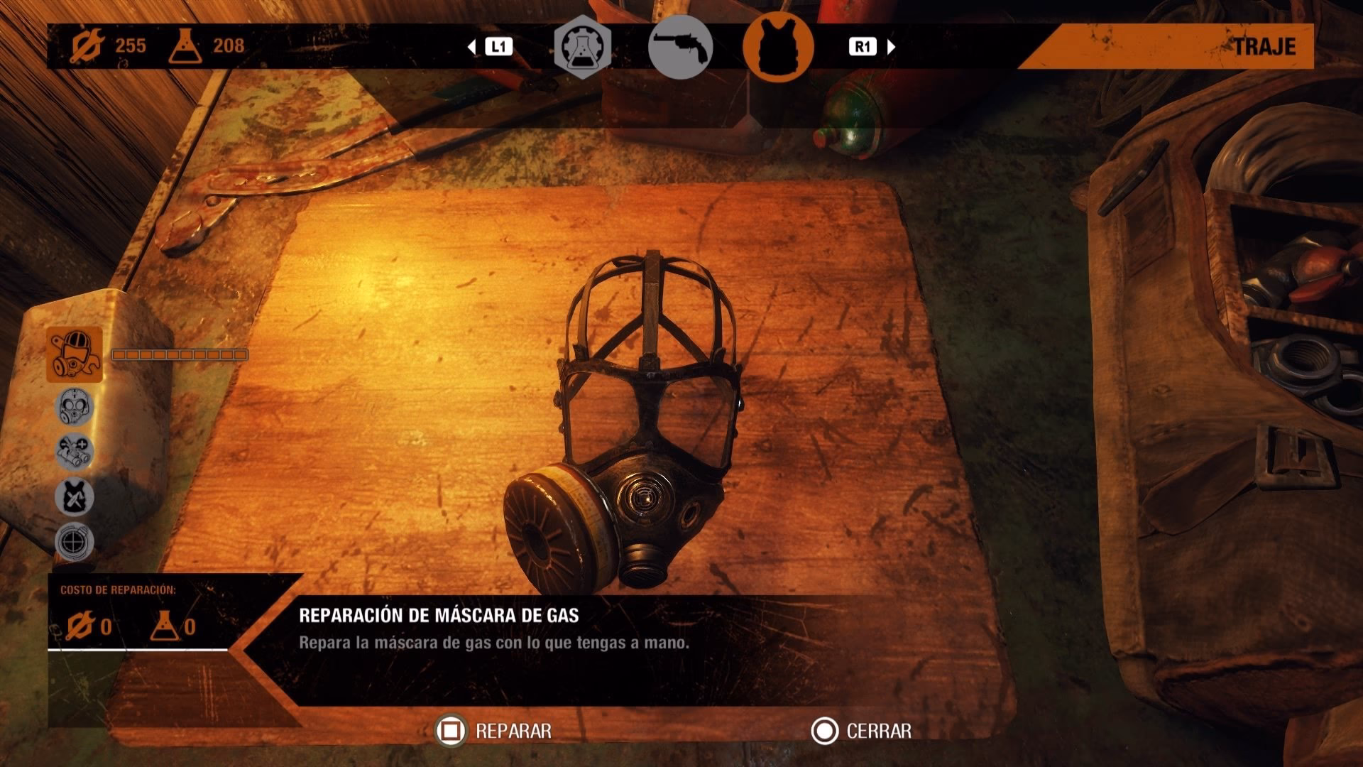 What does a broken gas mask mean in Metro Exodus?