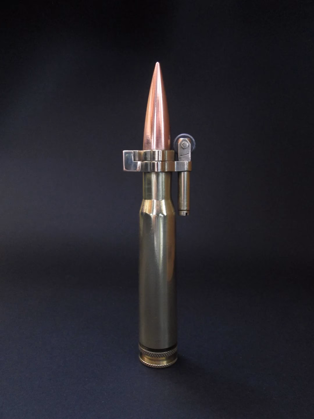 What is a bullet lighter made of?