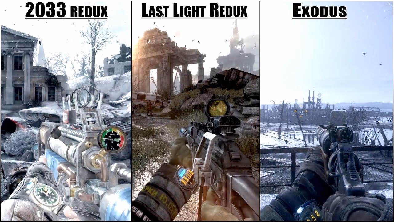 ¿Qué ofrece Metro: Last Light Redux?