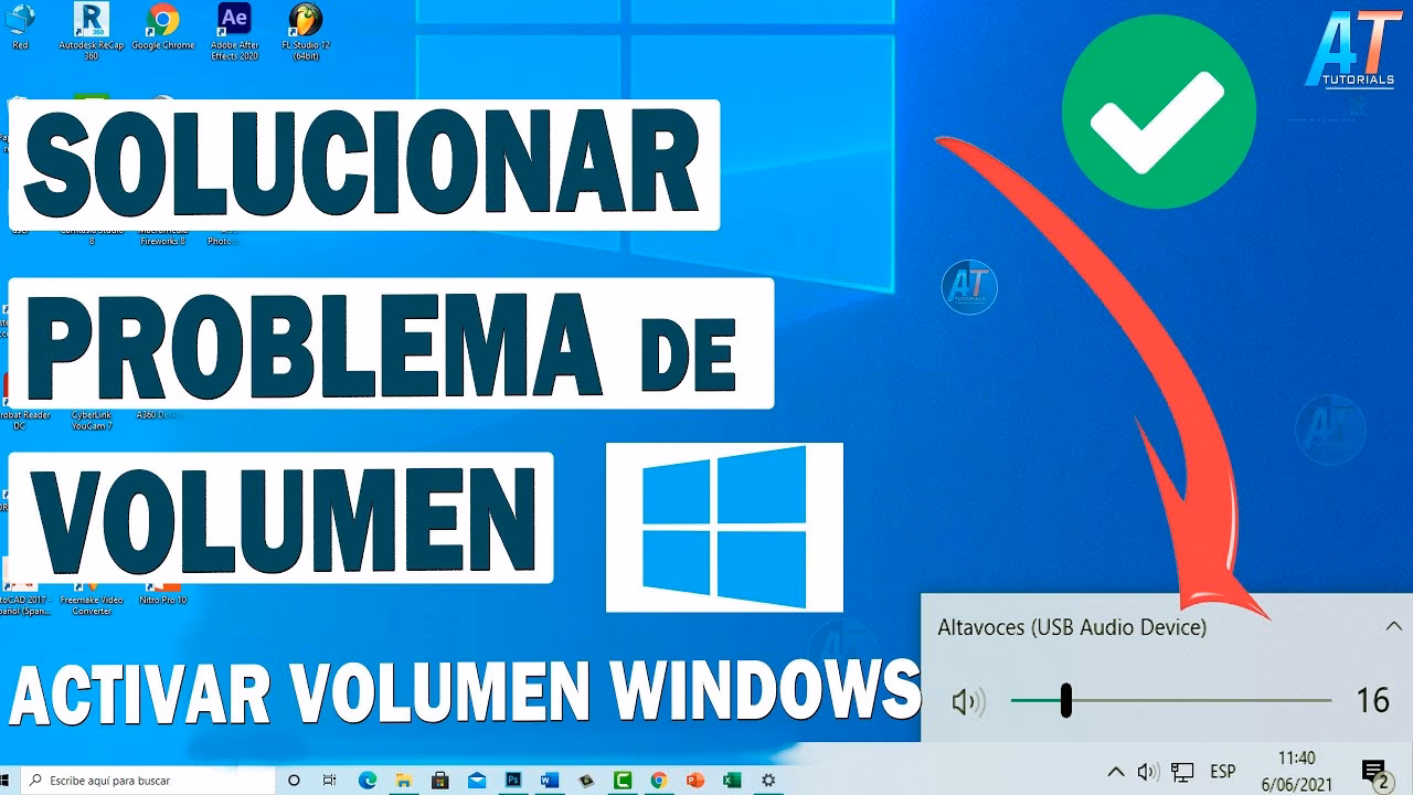 ¿Cómo Abro mi mezclador de volumen de forma predeterminada?