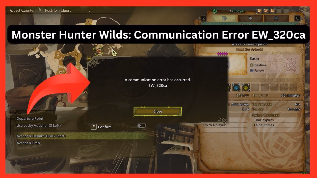 ¿Cuáles son los errores de Monster Hunter Wilds?