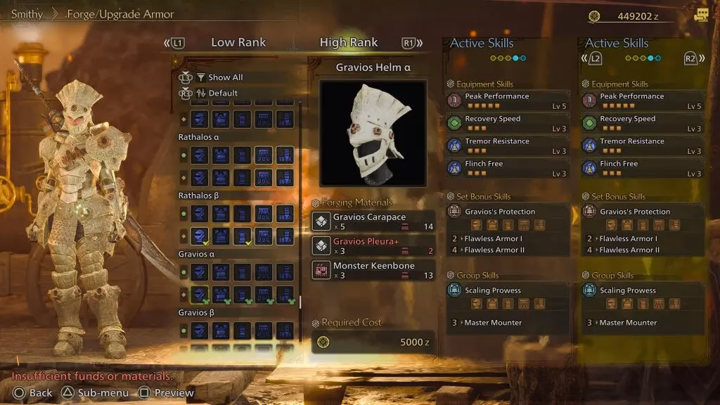 When does high rank start in Monster Hunter Wilds?