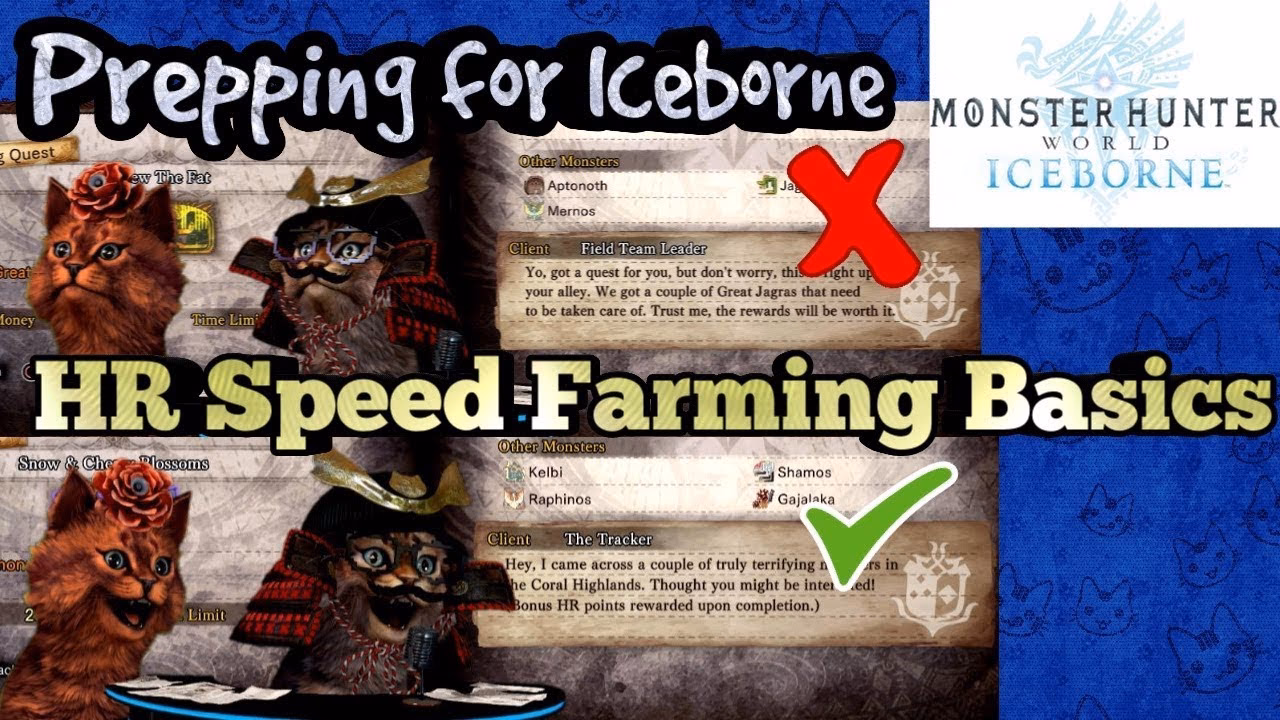 What is the fastest quest for farming Hunter Rank?