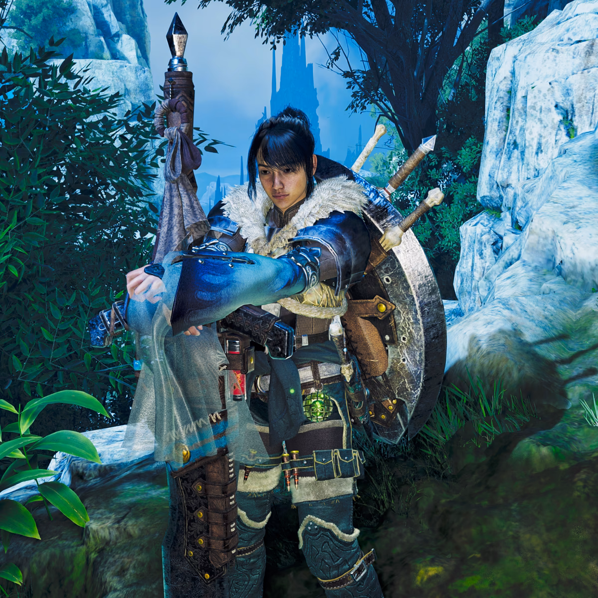 How does layered armor work in MHW?