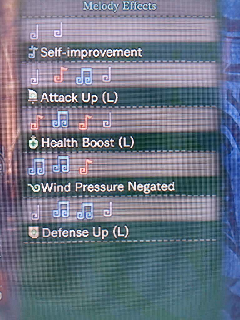 What is a hunting horn song list?