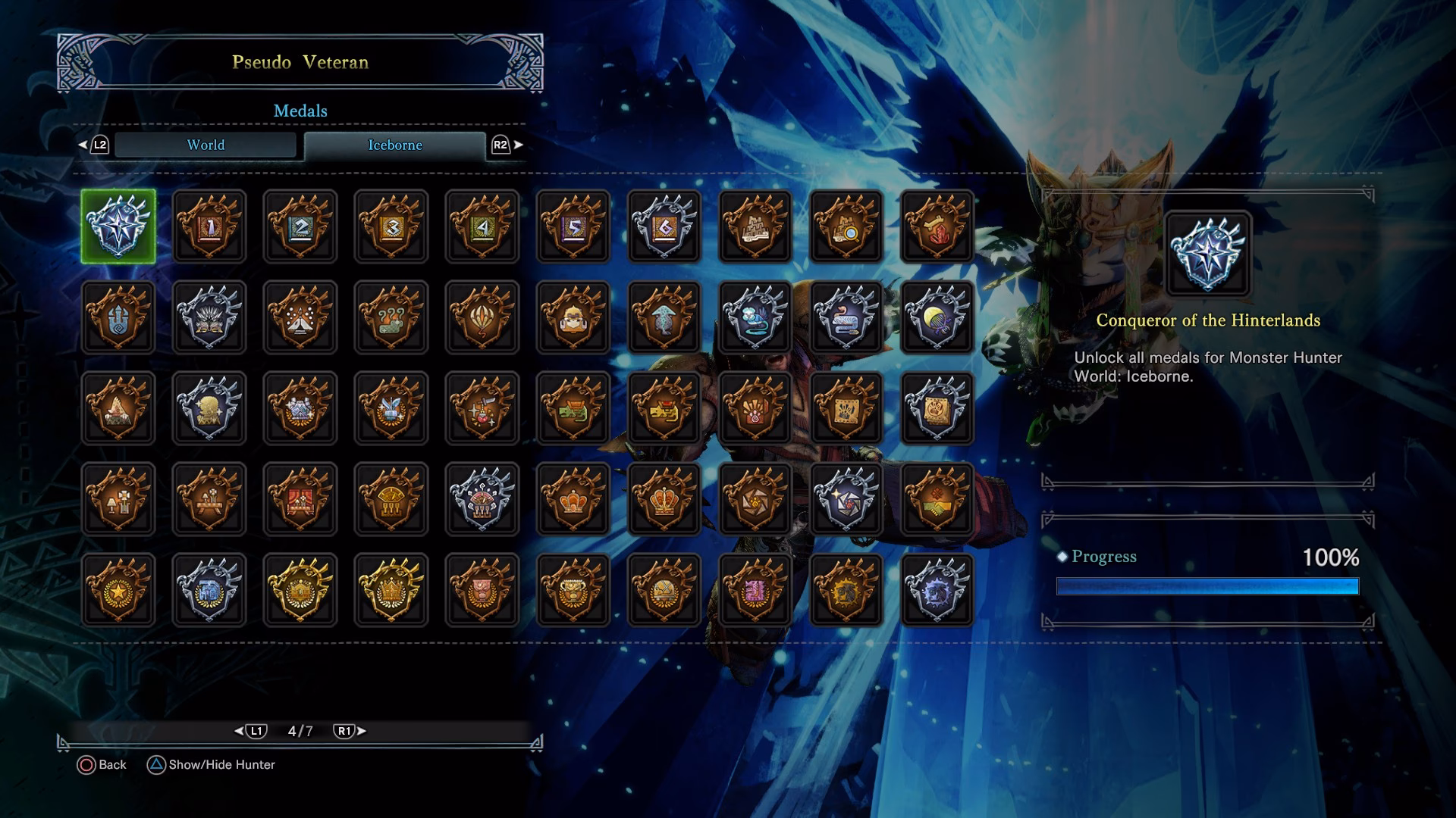 How many achievements does the Iceborne add-on have?