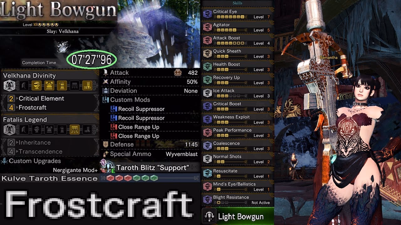 What is a Light Bowgun in Monster Hunter World?