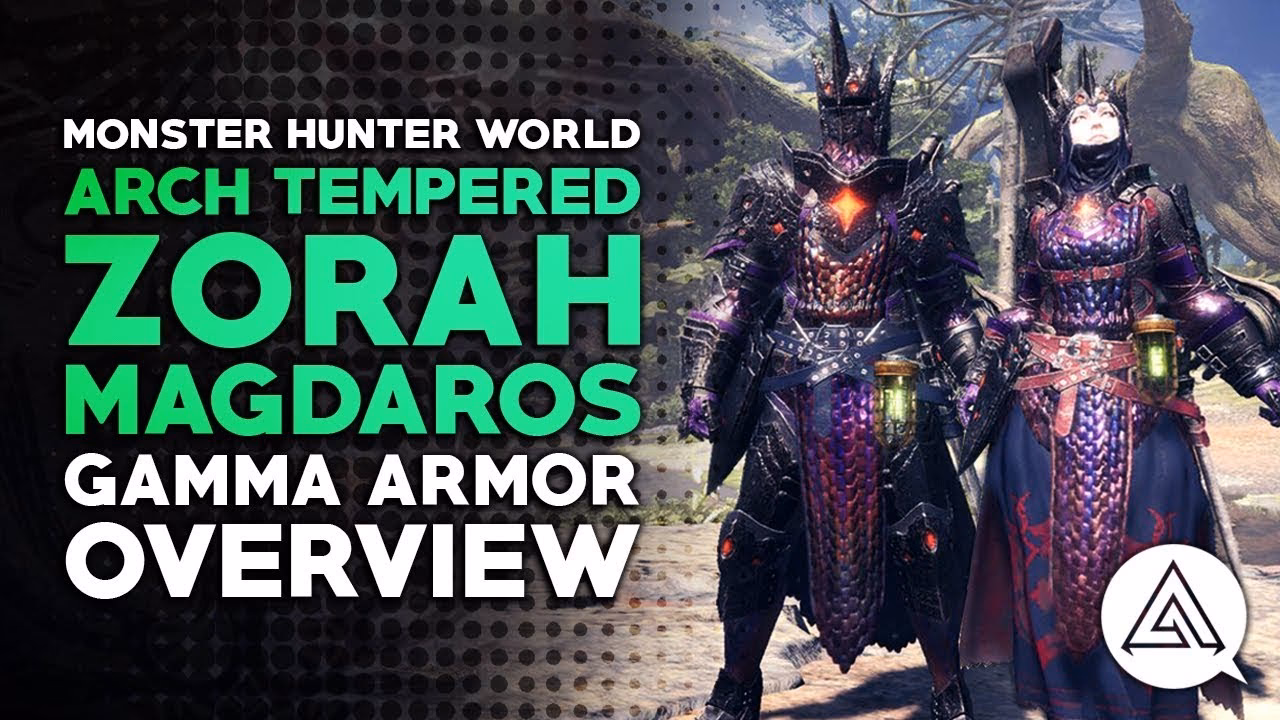 What is Zorah Alpha armor in Monster Hunter World?