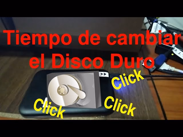 ¿Por qué los discos duros emiten clicks?