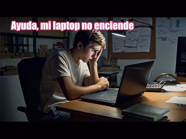 ¿Por qué mi laptop se apaga al encenderla?