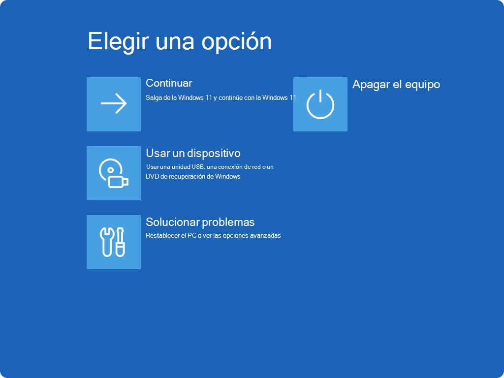 ¿Qué es el modo de recuperación de PC?