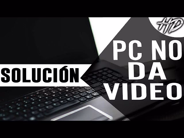 ¿Cómo solucionar un problema de encendido sin imagen en una computadora?