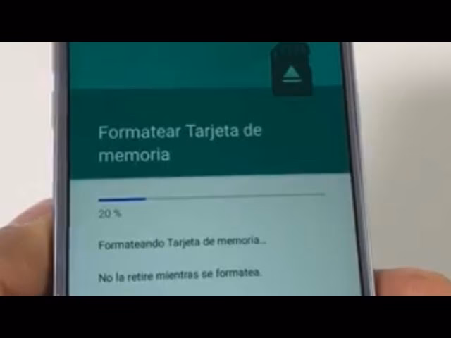 ¿Por qué no puedo formatear mi tarjeta Micro SD?