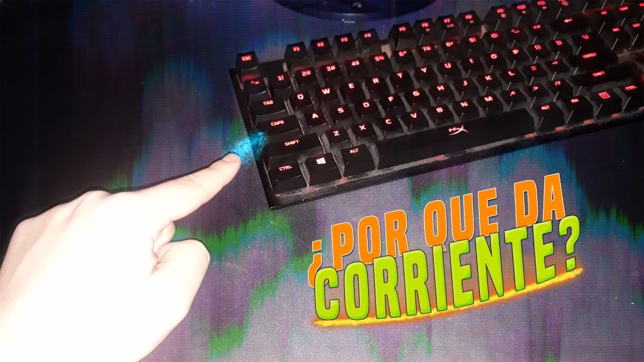 ¿Por qué mi teclado no da corriente?
