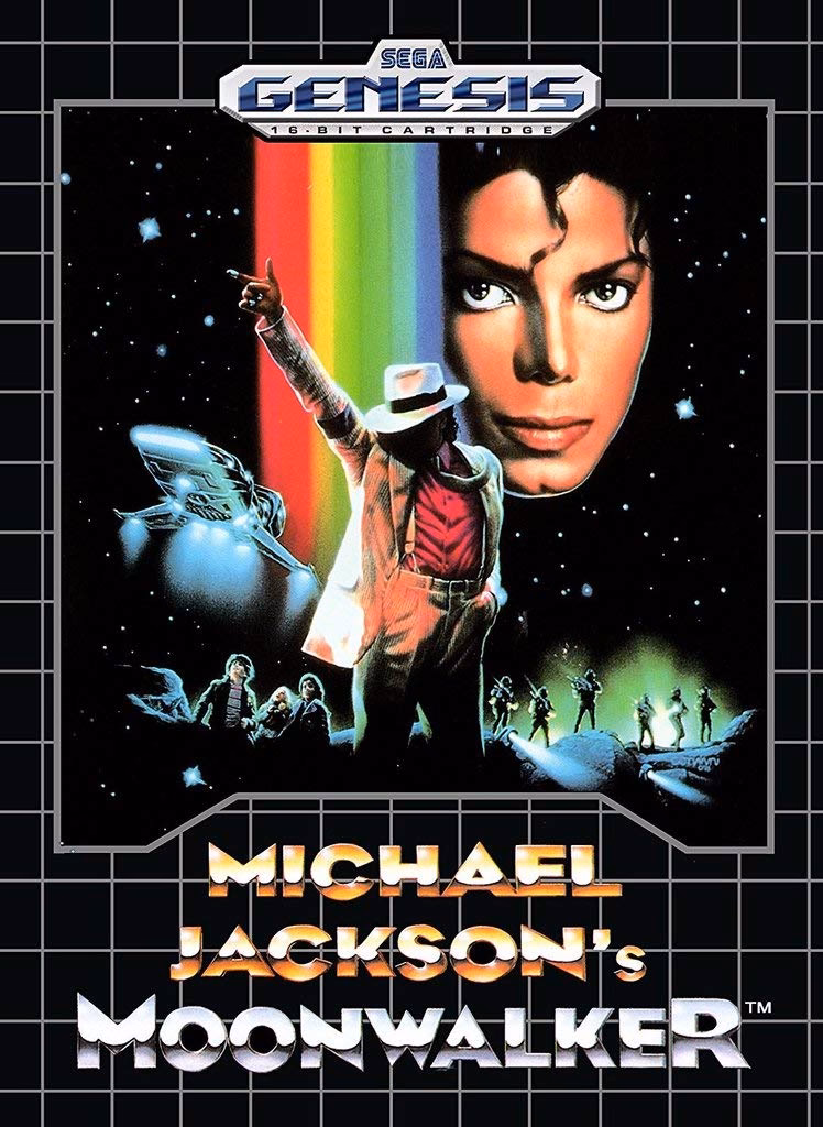 What console did Michael Jackson play Moonwalker on?