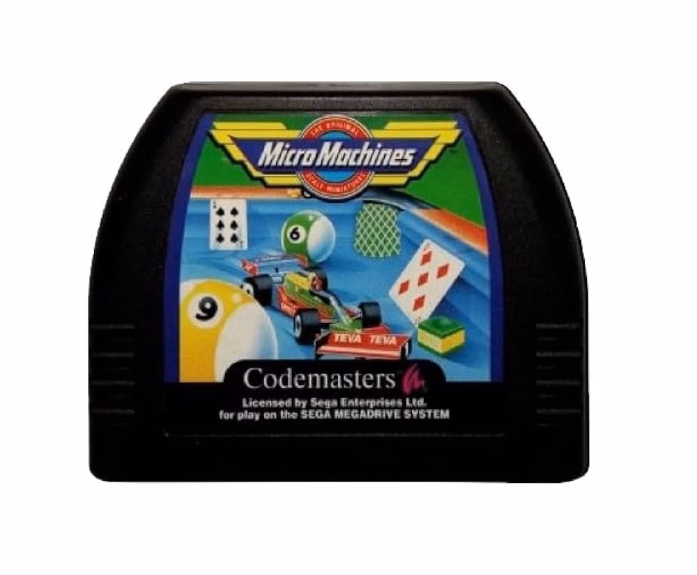Is Micro Machines a top-down racing game?