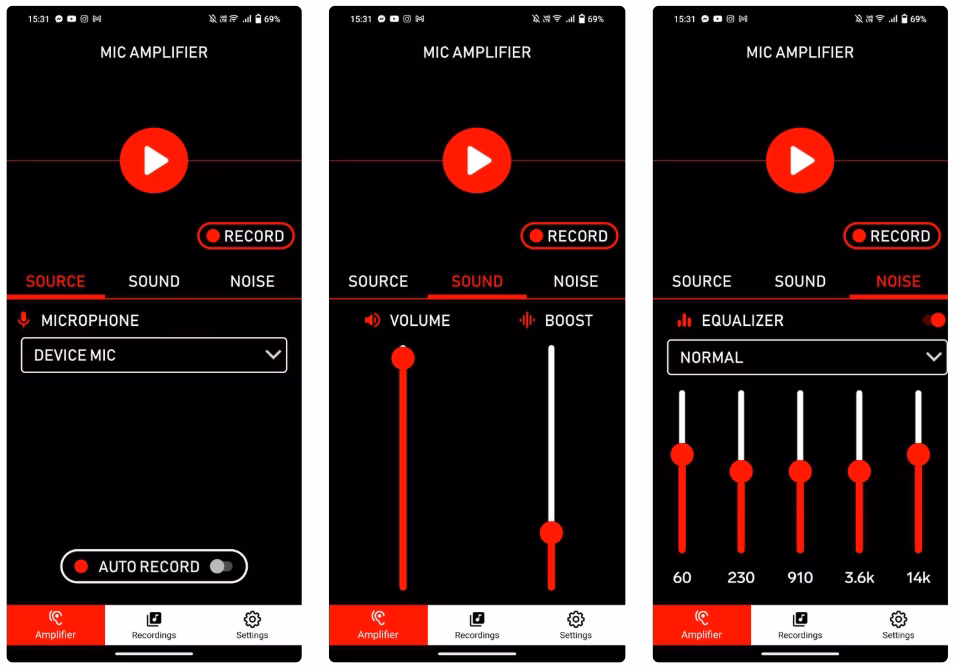 Why does my microphone sensitivity increase?