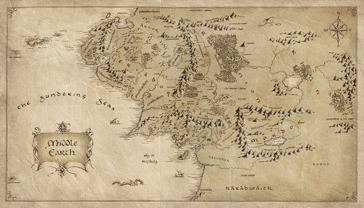 Where is Mordor located?