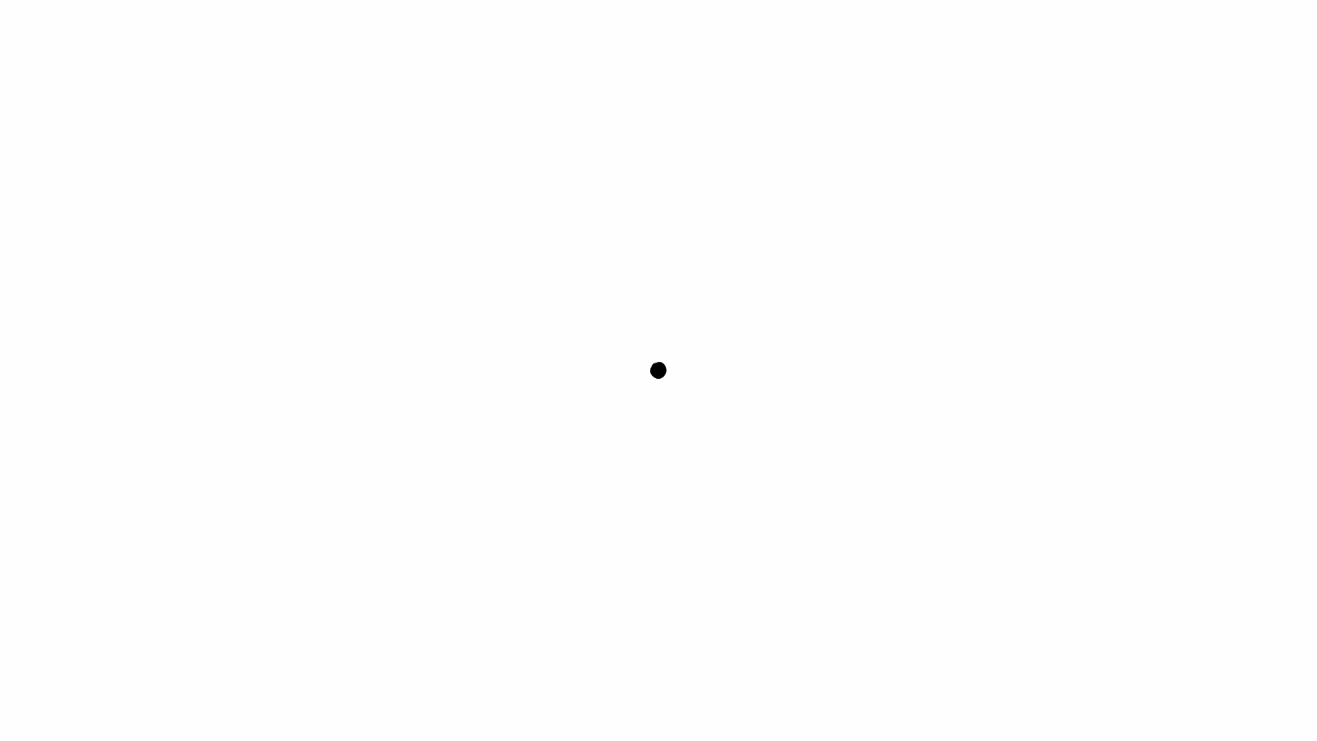 Should you put a dot in the middle of the screen?