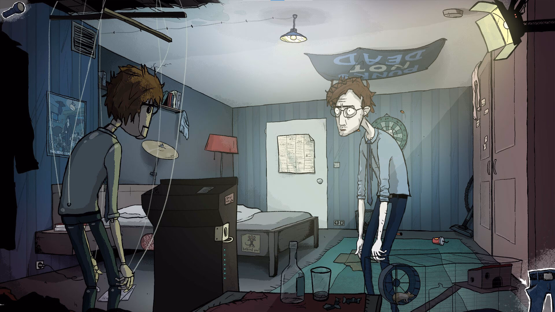 How do you walk through mindlock – the apartment?