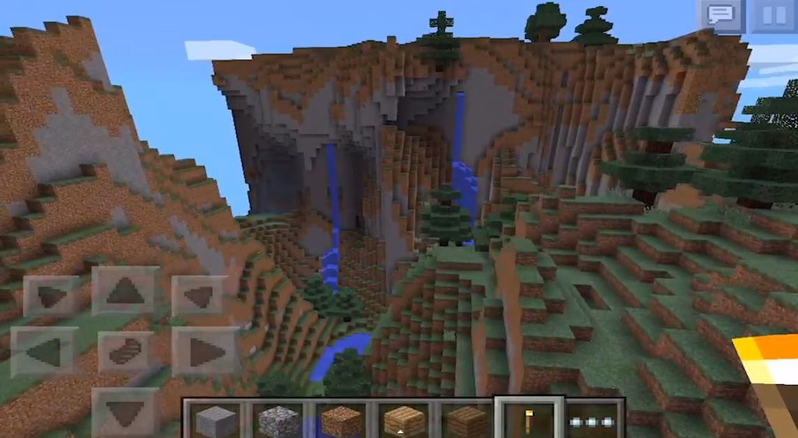 What are windswept hills in Minecraft?