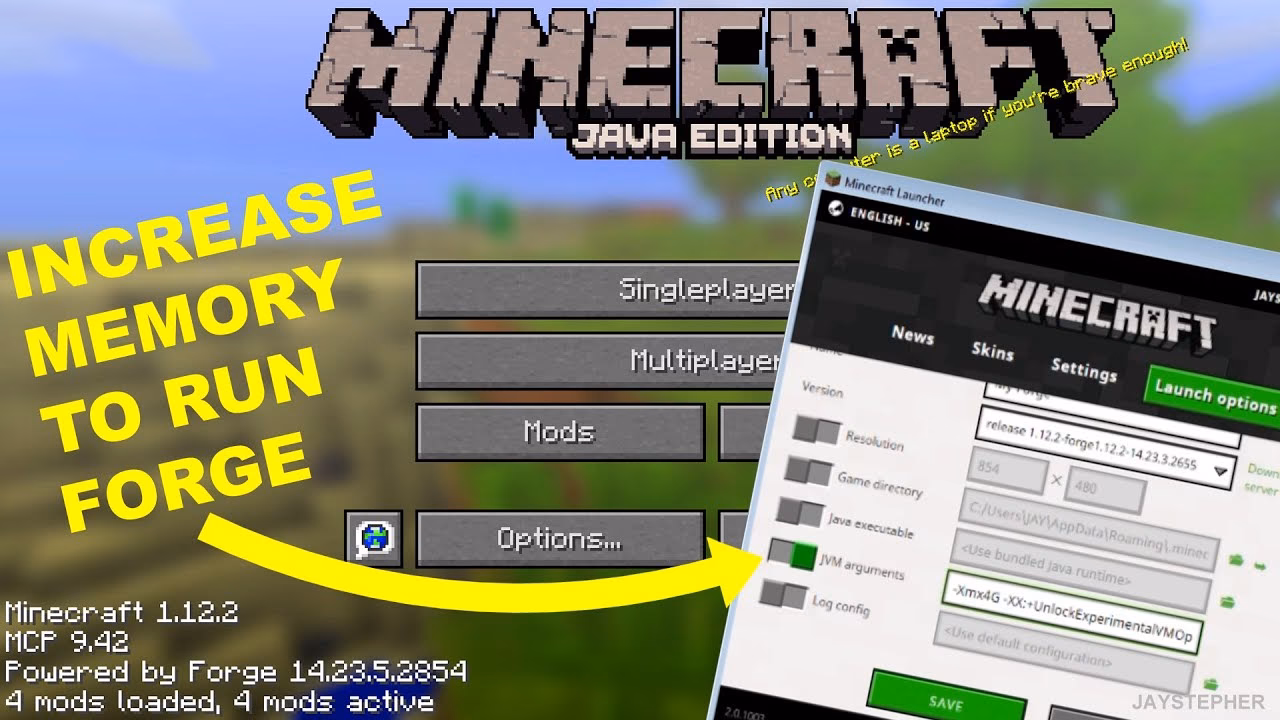 How to allocate more RAM to Minecraft server forge?