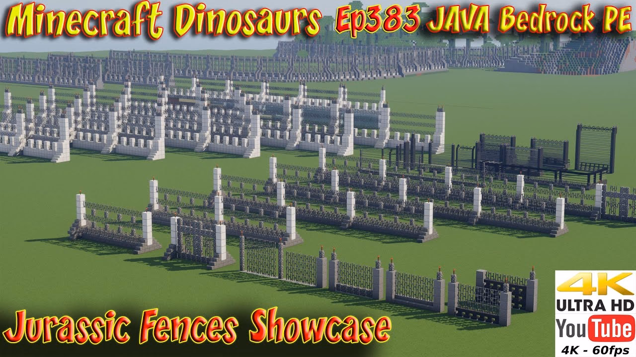 Are there fences & gates in Jurassic Park?