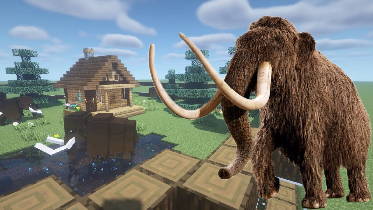 Are mammoths extinct in Minecraft?