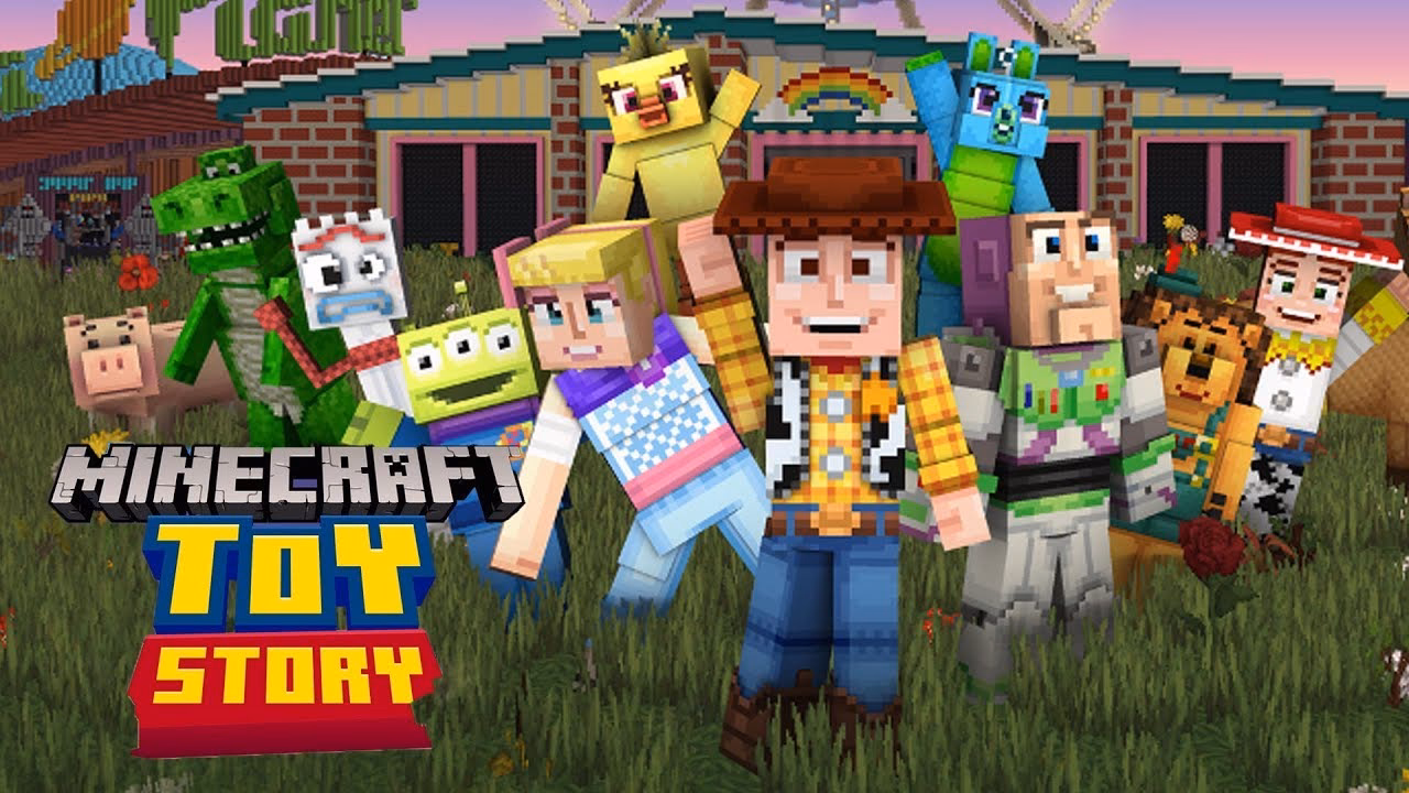 Is the Toy Story mash-up pack available in Minecraft?