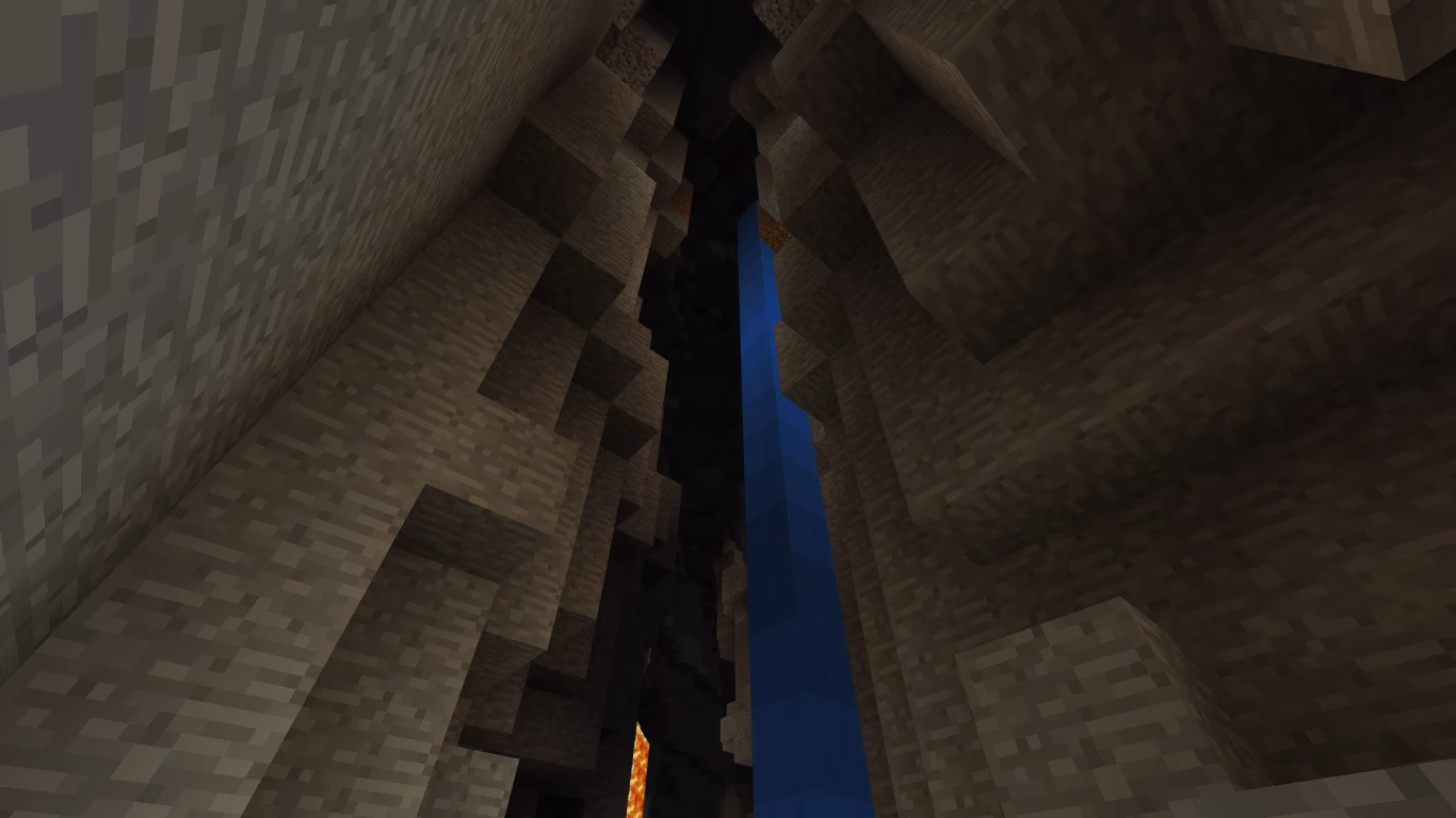 Where are the ravines in the overworld?