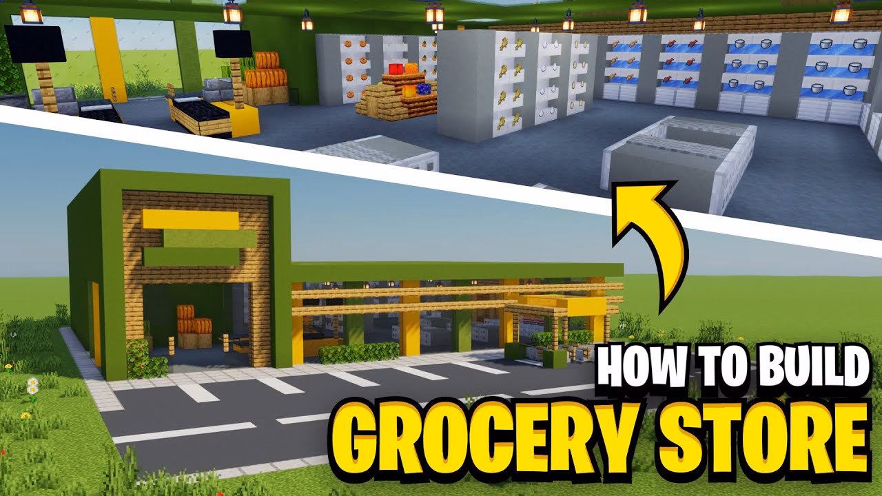 How to make a shelf in Minecraft?