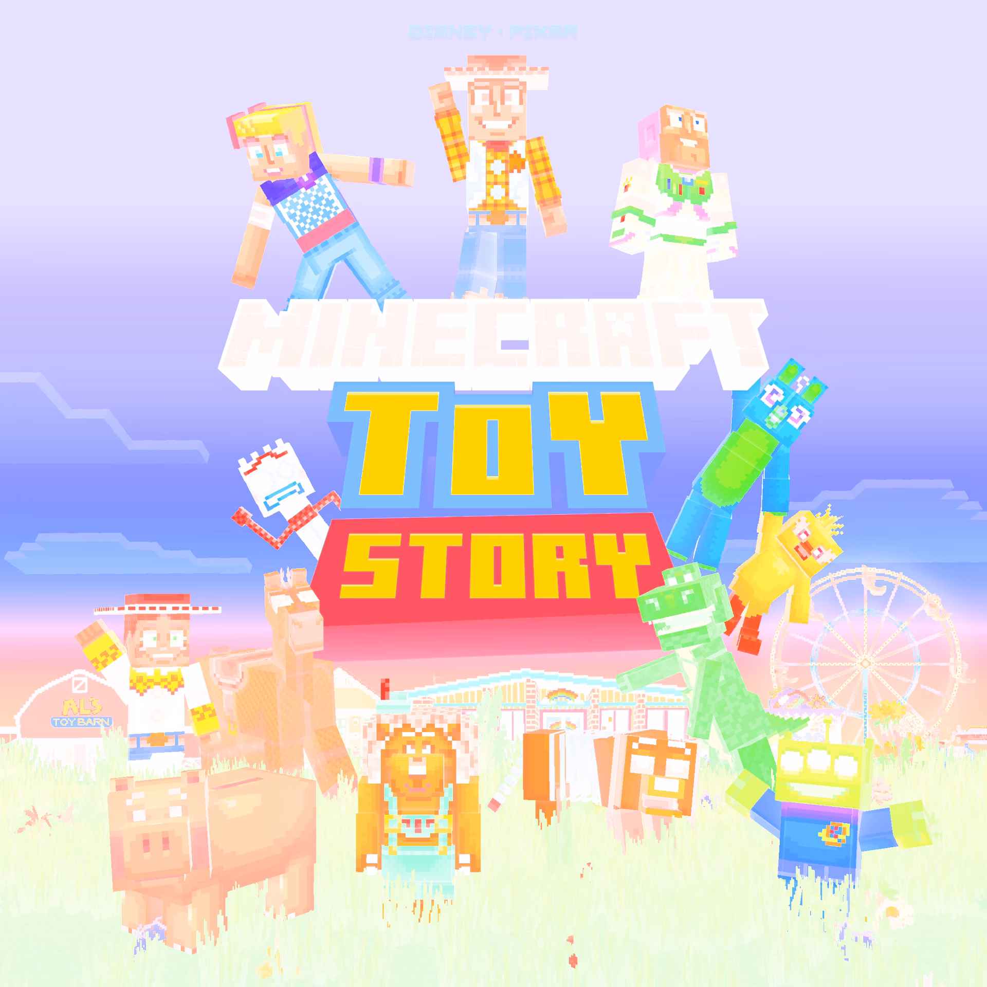 Is the Toy Story mash-up pack available in Minecraft?