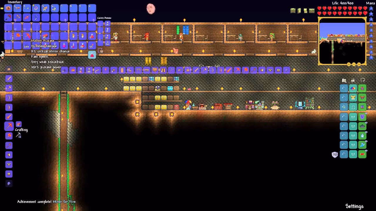 How do you build a house in terraria?