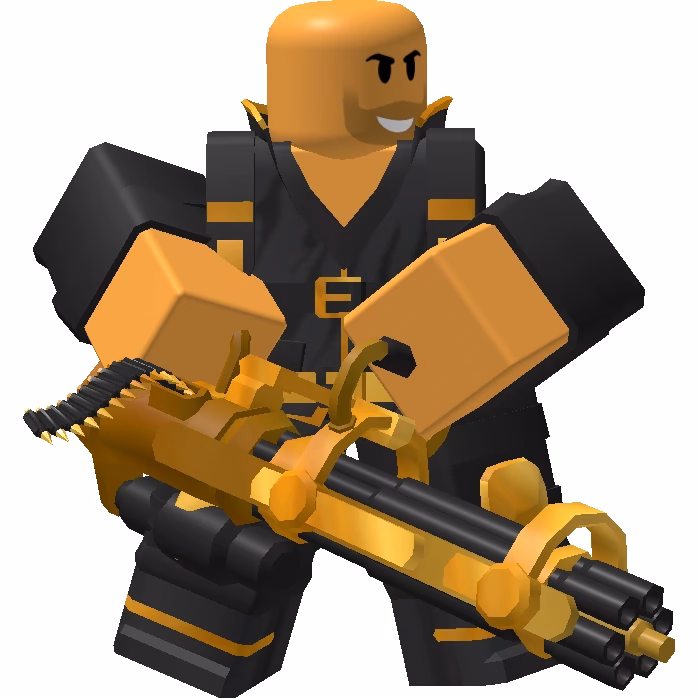 How much does a golden minigunner cost?