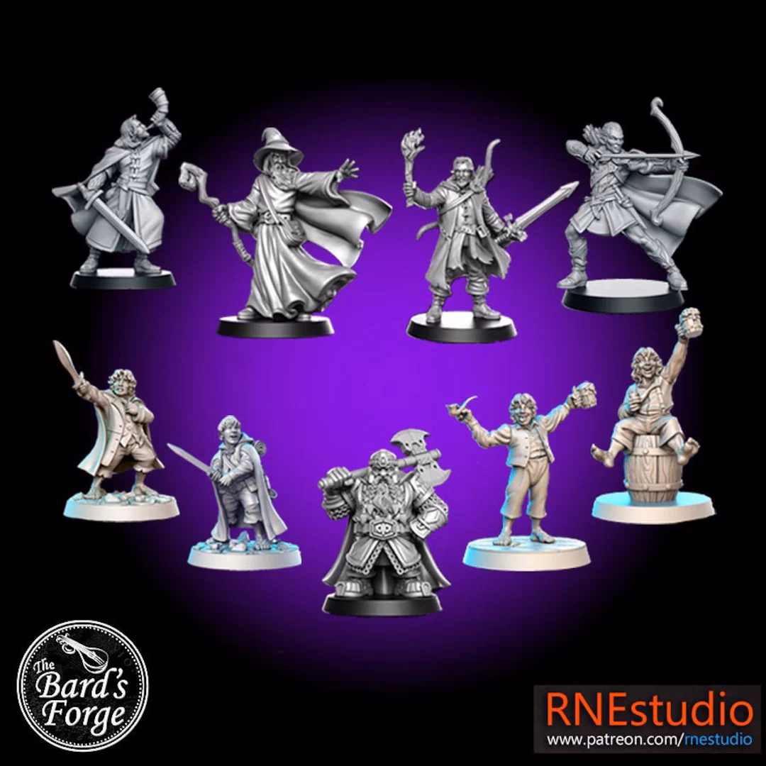 Where can I get a miniatures collection in the Lord of the Rings?