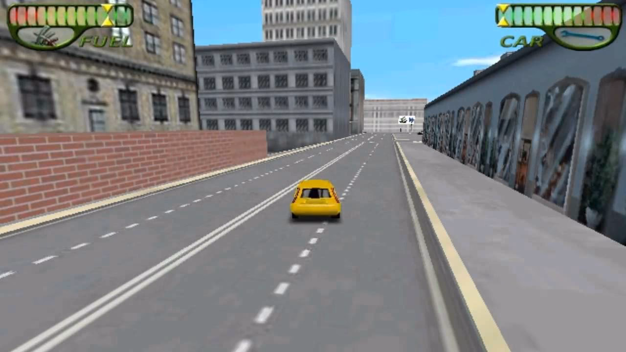 What is a mini-play version of Crazy Taxi?