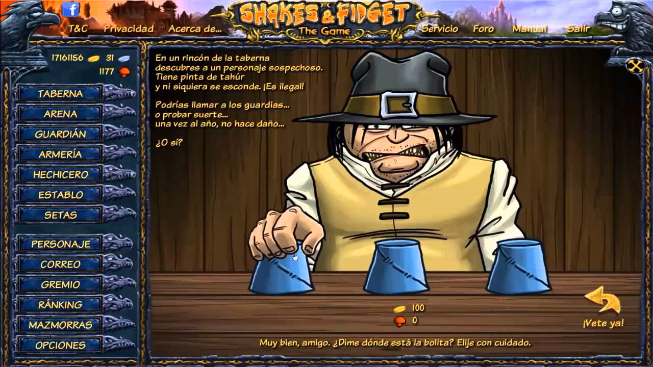 ¿Cómo puedes ser invencible en Shakes & Fidget?