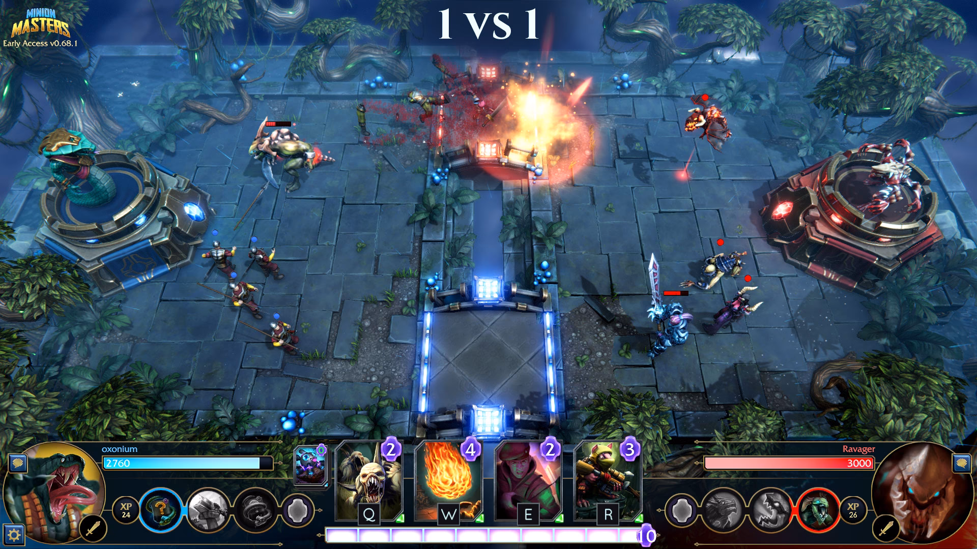 How do you play minion brawler?