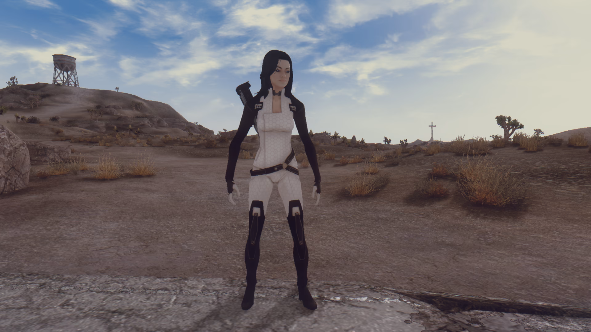 What's included in a texture overhaul for Miranda's appearance in LE3?