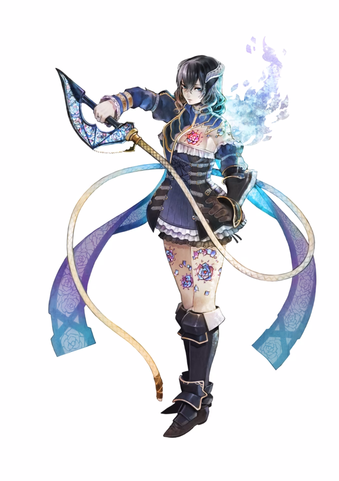 What does Miriam look like in bloodstained?