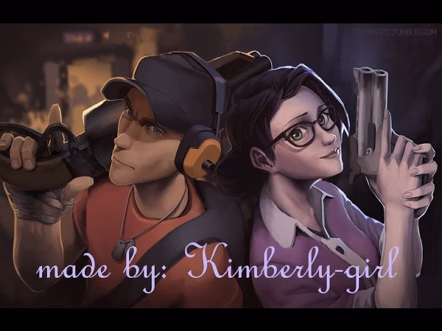 Who is Miss Pauling/scout in Team Fortress 2?
