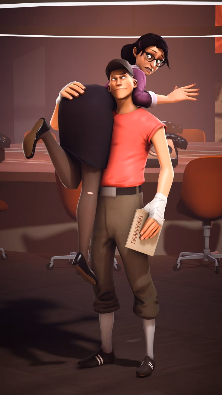 Who is Miss Pauling in Team Fortress?