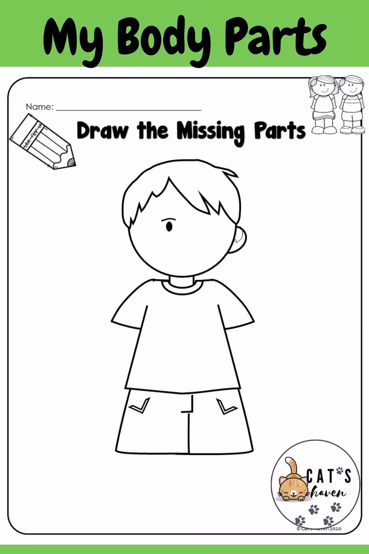 What is parts of the body - what´s missing?