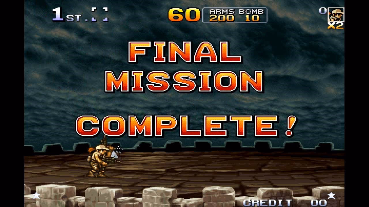 What are the missions in Metal Slug?