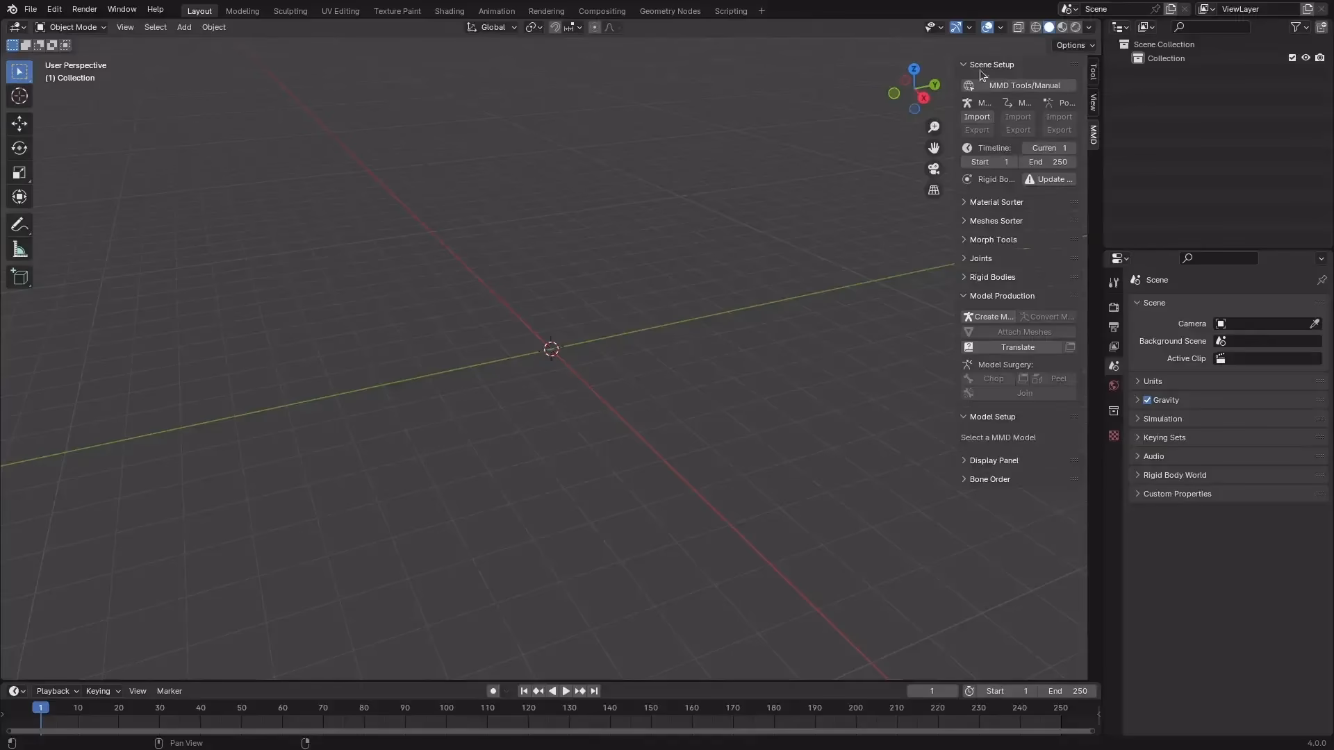Does MMD work in Blender?